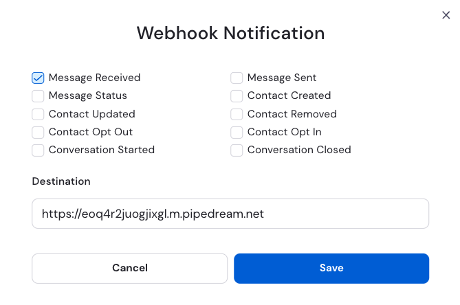 Sakari-Webhook Sakari-Webhook